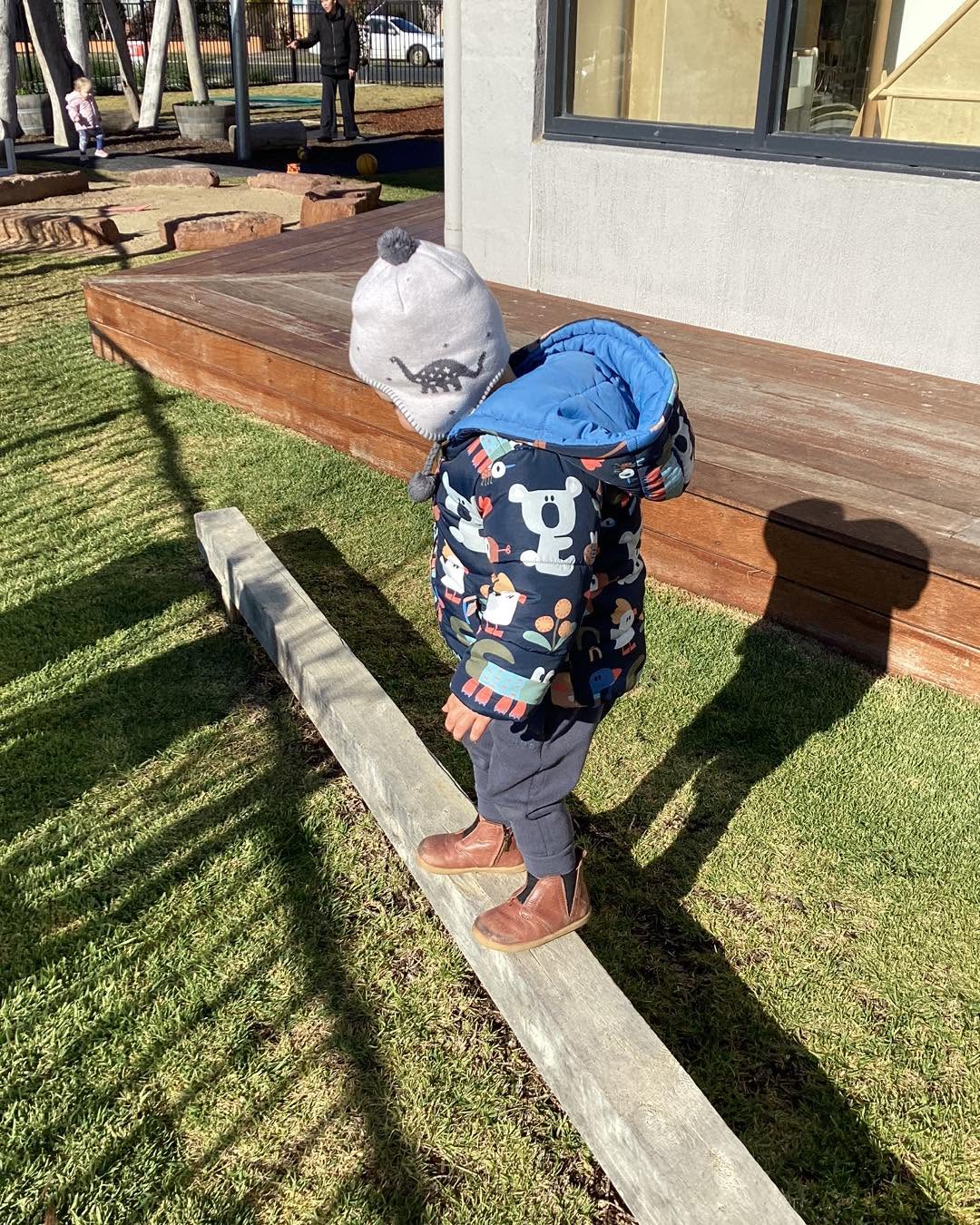 Children staying healthy and active during winter at childcare