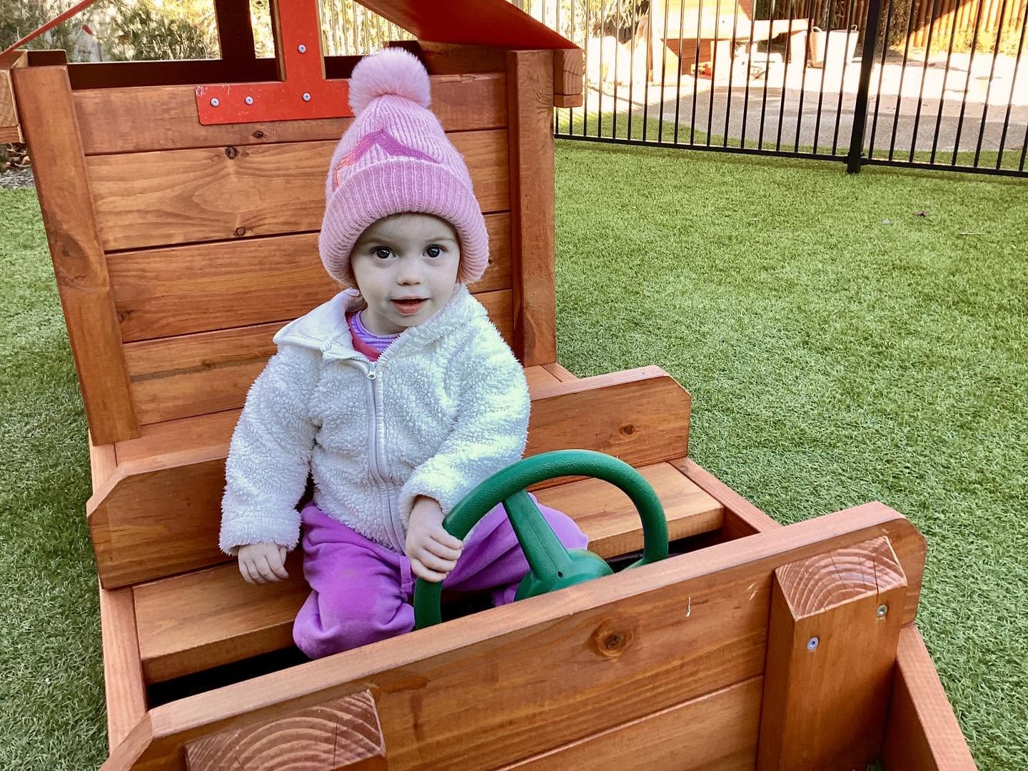 Children enjoying a warm and healthy childcare environment during winter