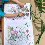 Nature Painting Activities for Children