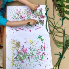 Nature Painting Activities for Children