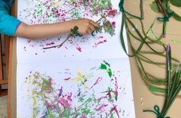 Nature Painting Activities for Children
