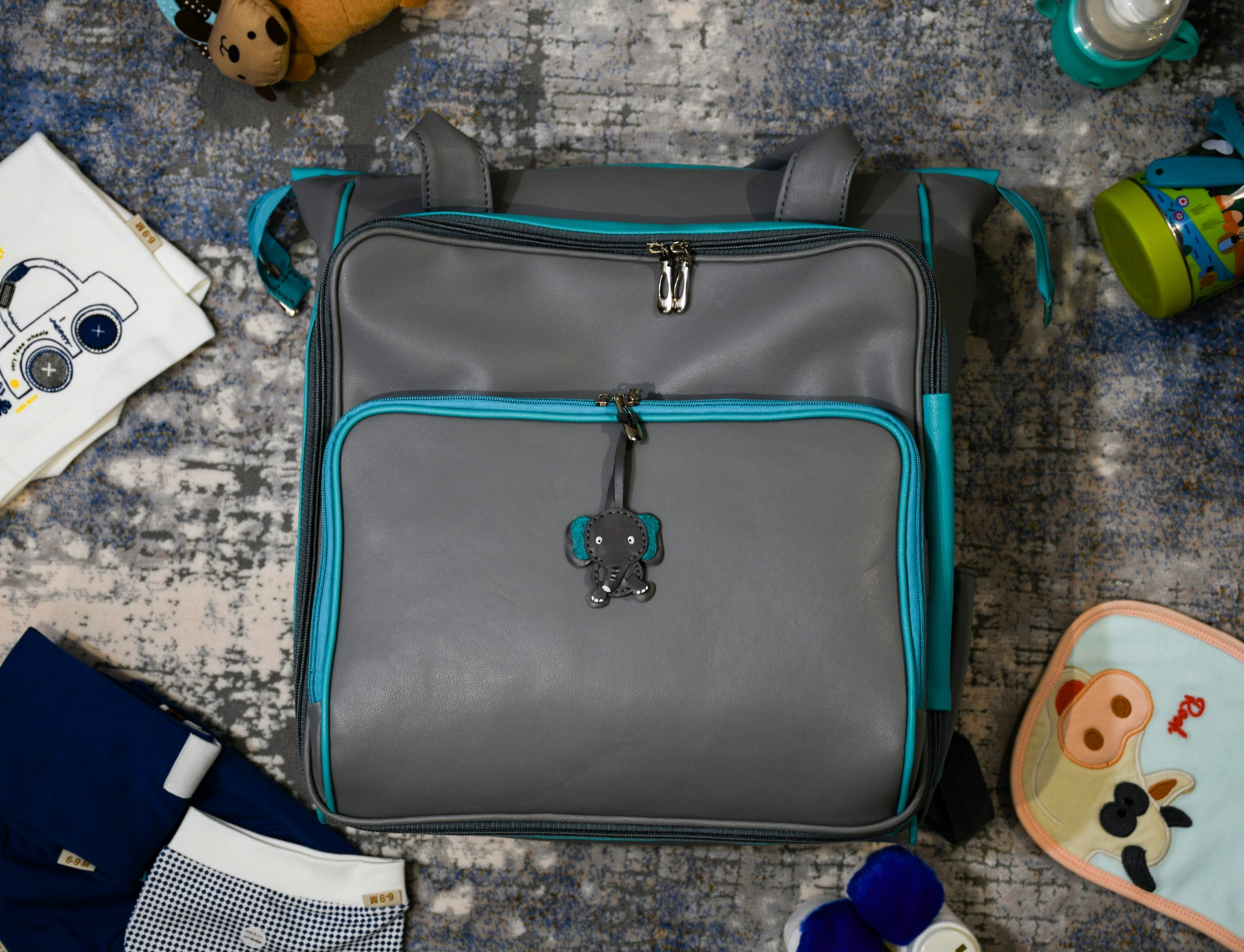 Childcare bag essentials including spare clothes and comfort items at Kidscape Early Learning
